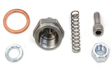 Load image into Gallery viewer, Linkert Carburetor Bowl Lock Nut with Drain Zinc