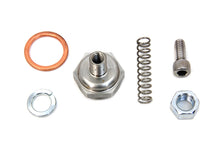 Load image into Gallery viewer, Linkert Carburetor Bowl Lock Nut with Drain Zinc