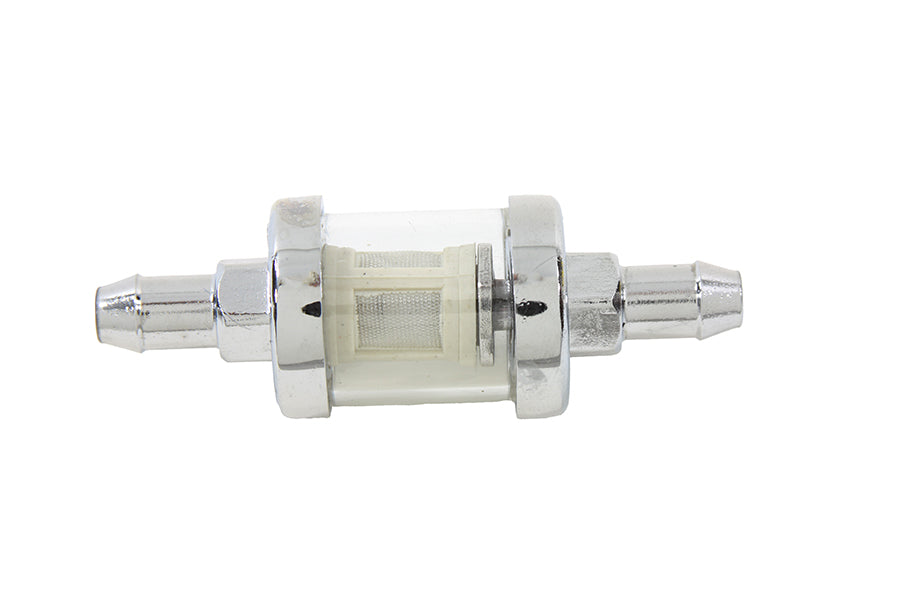 Kleer-Thru Fuel Filter Chrome and Glass