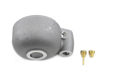 Linkert Carburetor Float Bowl with Alloy Finish