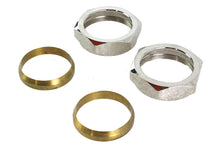 Charger l'image dans la galerie, Nickel Plated Intake Manifold Nut and Seal Kit