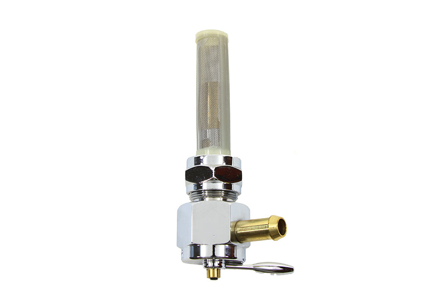 Sifton Chrome Hex Petcock Rear Facing with Nut
