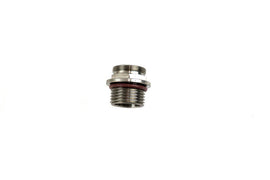 Pingel gas tank carburetor conversion fitting kit, durable aluminum components for motorcycle fuel system upgrade.