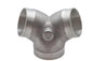 Ultima Oval 48mm Spigot Type Manifold Natural Aluminum