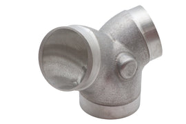 Ultima Oval 48mm Spigot Type Manifold Natural Aluminum