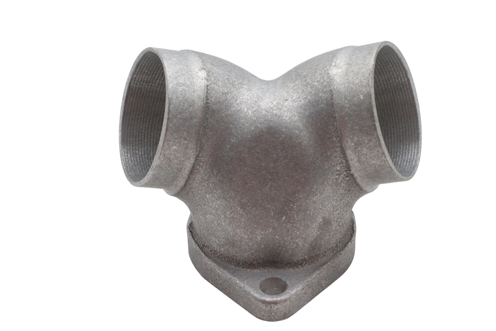 Ultima Oval 48mm Spigot Type Manifold Natural Aluminum