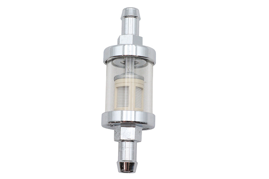 Kleer-Thru Fuel Filter Chrome and Glass