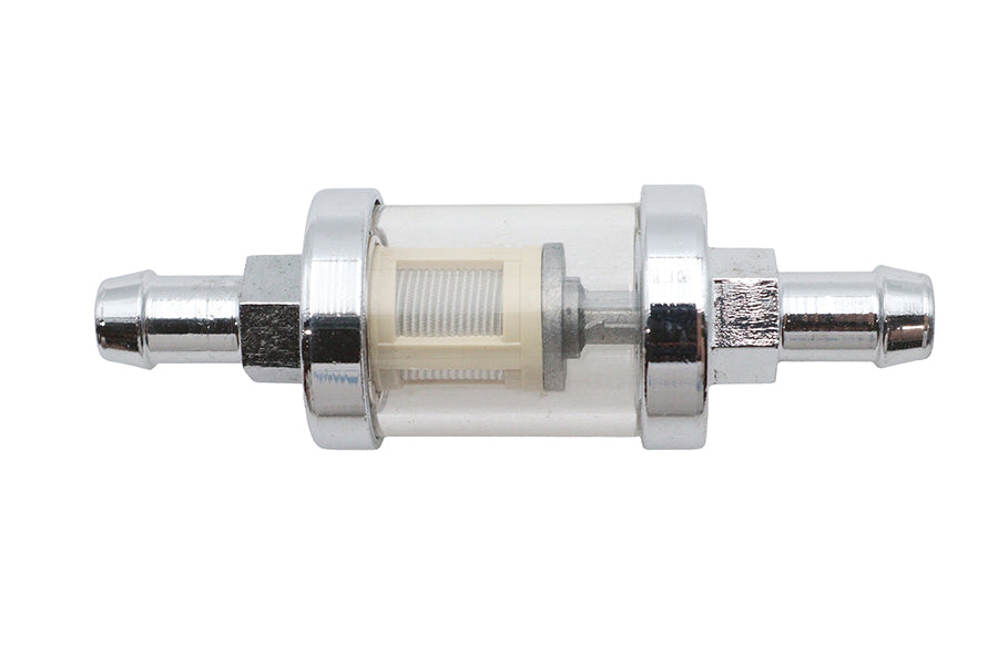 Kleer-Thru Fuel Filter Chrome and Glass
