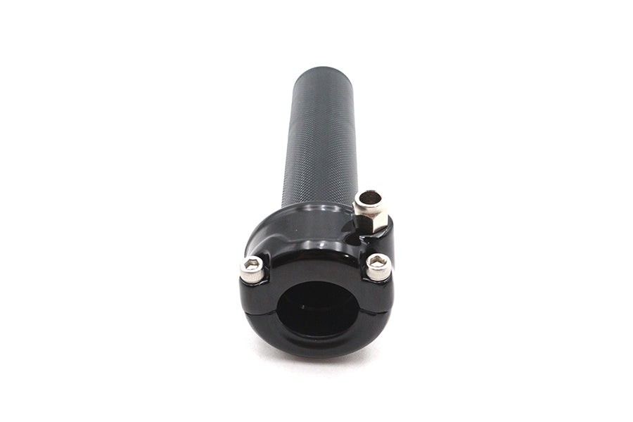 Ultima Single Cable Twist Grip Assembly Black
