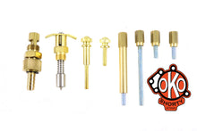 Load image into Gallery viewer, Retro OKO Shorty Carburetor Parts Kit Brass