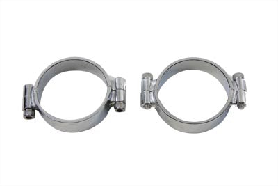 Chrome Intake Manifold Clamp Set