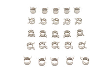 Charger l'image dans la galerie, Nickel Plated Oil Line Hose Clamp