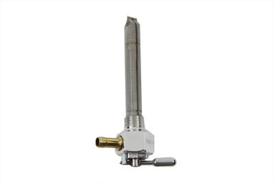 Pingel Metric Hex Petcock Left Spigot without Nut Polished