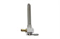 Pingel Metric Hex Petcock Left Spigot without Nut Polished