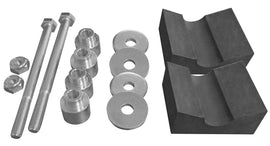 C&A Pro ski mount kit A/C with carbides and runners for Yam 150-20626, shown with skis and mounting hardware.