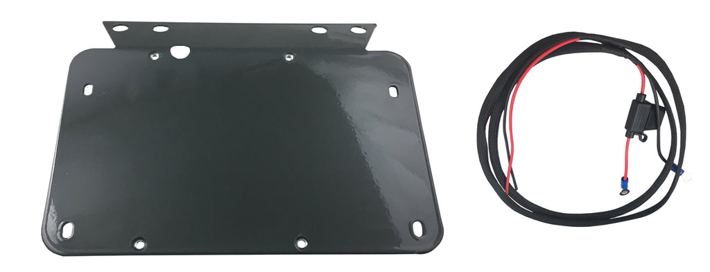 Aquatic AV Amp Mounting Kit Road Glides 98-13, audio/visual communication accessory with mounting hardware and components.