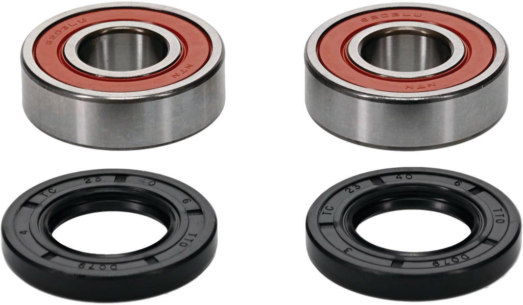 Pivot Works premium drive wheel bearing kit 22-51108P with durable bearings for smooth motorcycle wheel performance.