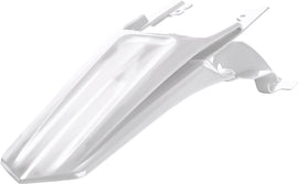 Polisport Plastics white rear fender for Sherco motorcycles, model 64-69154, made of durable plastic.