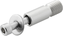 Load image into Gallery viewer, RIZOMA End Mount Mirror Adapter Proguard System Ea 58-LP321B showing the black metal adapter with mounting hardware