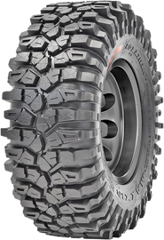 Maxxis Roxxzilla 37x10R17 all-terrain tire with 8-ply rating, rugged tread for off-road durability and performance.