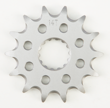 Load image into Gallery viewer, Fire Power Steel 14T front CS sprocket for Yamaha 255-5428014, off-road motorcycle part with gear teeth and sprocket design.