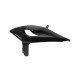 Acerbis black radiator shrouds for motorcycle body, featuring sleek design and durable plastic construction.