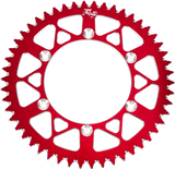 Fire Power - Rear Sprocket Aluminum 51t-520 Red Hon - 257-122551R