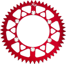Load image into Gallery viewer, Red Fire Power aluminum 51-tooth rear sprocket for Honda CRF250 with 520 chain, lightweight and durable motorcycle sprocket.