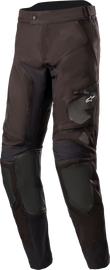 Alpine Star Venture Xt In Boot Pants in black, size 2X, showing durable fabric and sleek fit for motorcycling comfort.