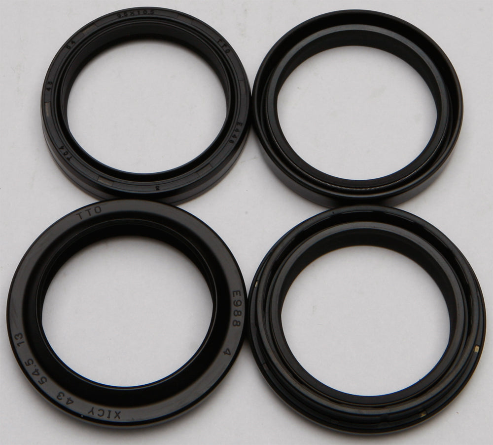 All Balls suspension fork and dust seal wiper kit 22-56134 with rubber seals and metal components for motorcycle forks.