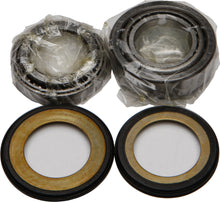Load image into Gallery viewer, All Balls steering bearing and seal kit 22-2033 with metal and rubber components for motorcycle steering systems.