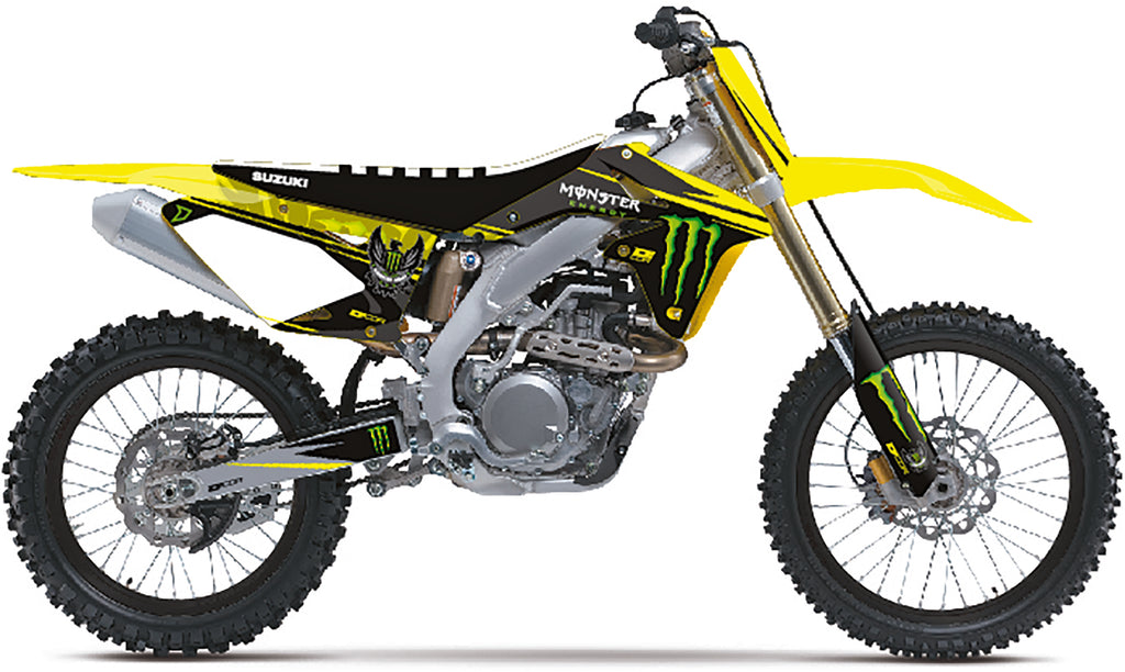 DCOR Monster Energy White complete kit featuring various tools and components, with packaging in the image.