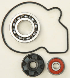 Hot Rods Water Pump Repair Kit 421-W0065 for engine, featuring components laid out on a surface for water pump maintenance.
