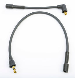 Moroso Ignition Wires Suppression Core Set 86-03 XL with black ignition wires and connectors, designed for electrical performance.