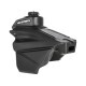 Acerbis black 3.2-gallon fuel tank body for motorcycle, showing the sleek black plastic exterior and mounting points.