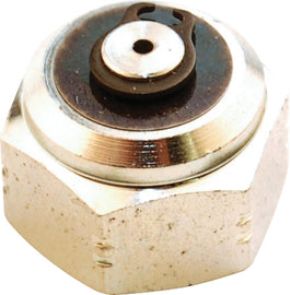 Race Tech Rebound Separator Valve for suspension systems, shown in black with metal fittings and adjustment components.
