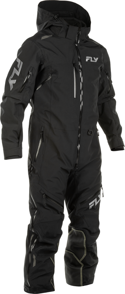 Cobalt Shell Snowbike Monosuit Black/Grey Small