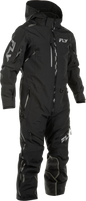Cobalt Shell Snowbike Monosuit Black/Grey Small