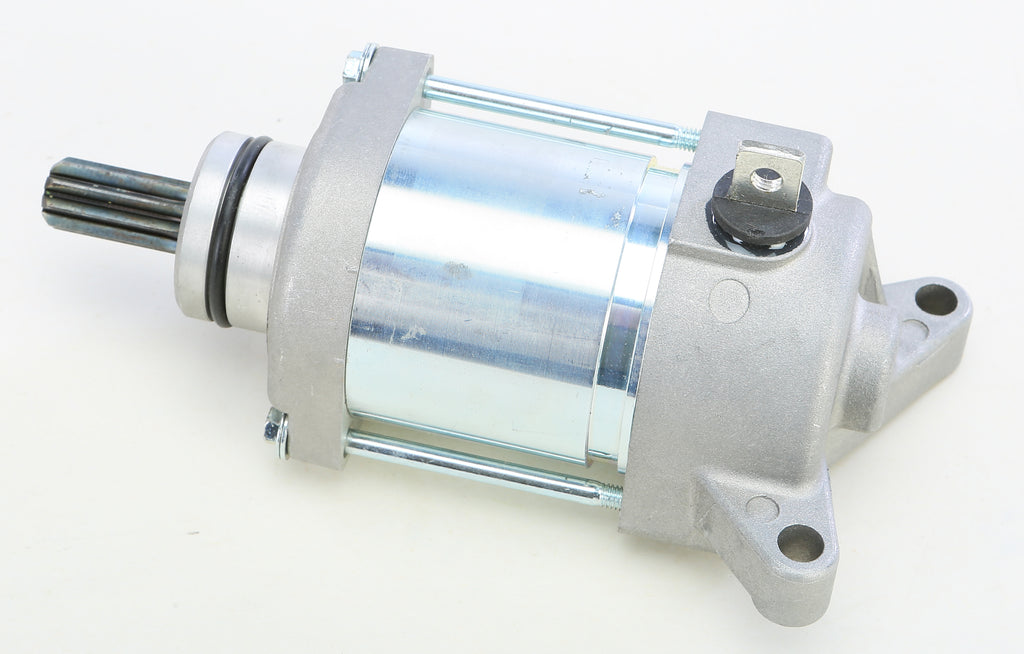 Ricks Motorsport Electric starter motor 27-61420, a compact automotive starter with electrical components and mounting points visible.
