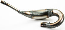Load image into Gallery viewer, Pro Circuit P/C Works Pipe 792-0007 exhaust for motocross or dirt bikes, showing the black metal muffler and mounting hardware