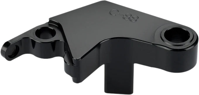 Black PUIG clutch lever adapter for motorcycle, model 561-9744BK, featuring ergonomic design and durable construction.