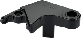 Black PUIG clutch lever adapter for motorcycle, model 561-9744BK, featuring ergonomic design and durable construction.
