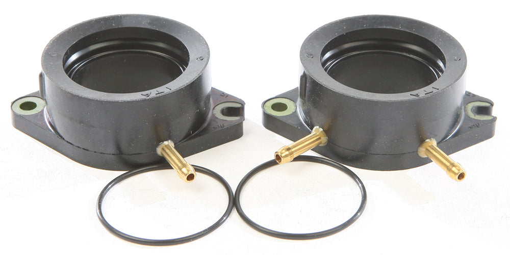 K&L Carburetor Boot and Holder for intake and fuel system, shown in black rubber with mounting features.