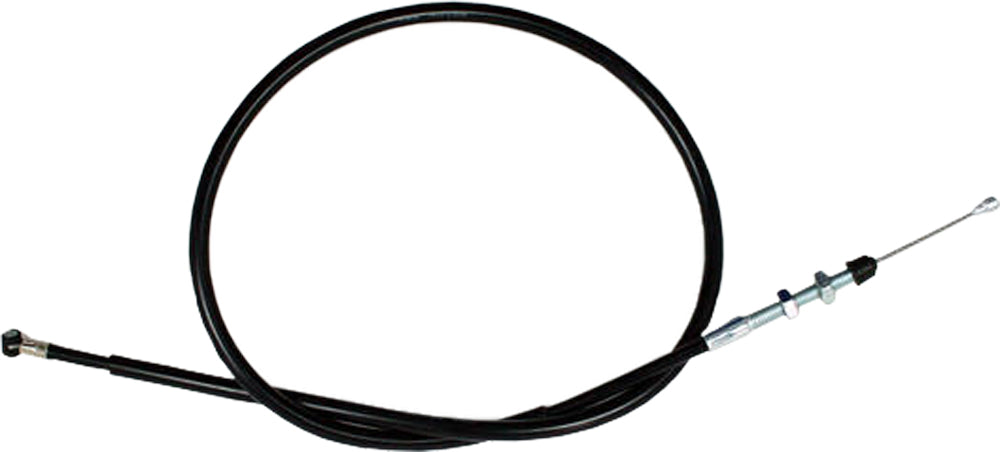 Motion Pro black vinyl clutch cable 70-2162 for motorcycle, showing the cable with protective black vinyl coating and metal fittings.
