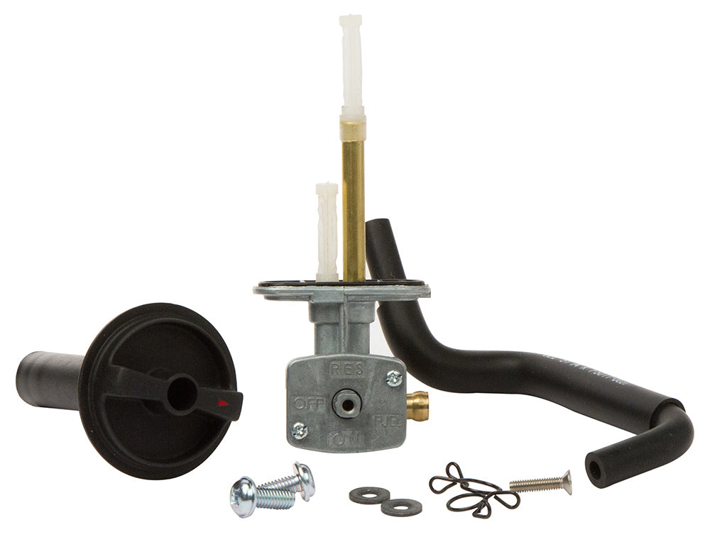 All Balls Fuel Valve FS101-0049 for intake and carburetor fuel system, shown in the image with detailed parts.