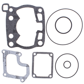 Vertex Top End Gaskets 681-0504 set showing multiple gaskets and seals for motorcycle engine top end repair.
