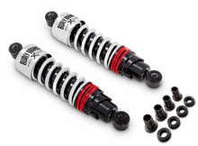 Load image into Gallery viewer, Burly Brand Slammer Plus shocks, 11.5-inch chrome suspension for motorcycles, model 750-05555, XL 04-22.