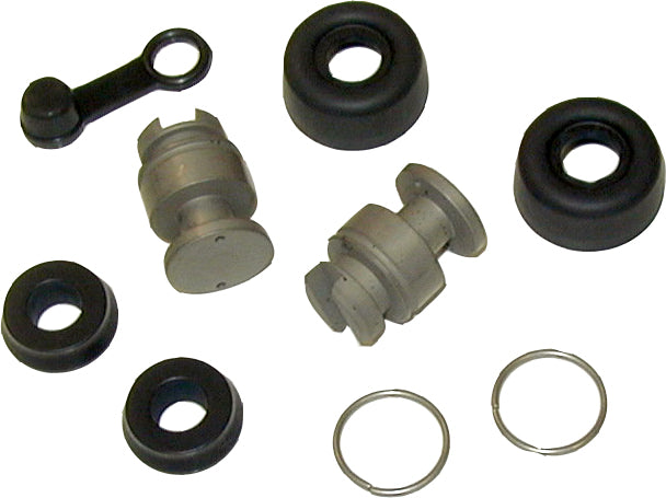 Shindy Brake Wheel Cylinder Rebuild Kit 17-6501 showing components on a clean surface for automotive brake repair.