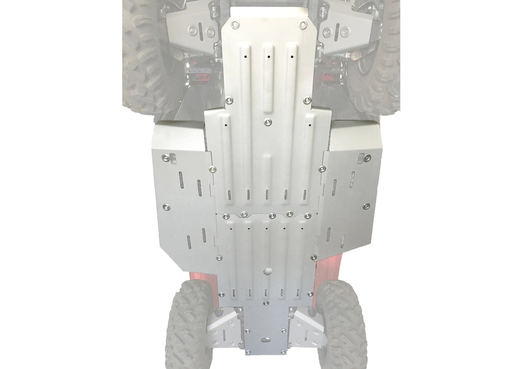 RIVAL POWERSPORTS USA alloy central skid plate guard for Honda 84-2282, durable metal protection for off-road vehicles.