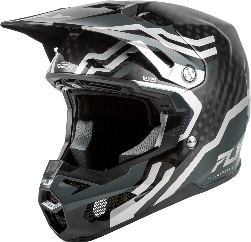 Formula S Carbon Byte Helmet Black Carbon/Grey/Silver Xl